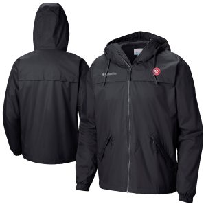 Columbia Atlanta Hawks Black Oroville Creek Unique Lined Full Zip Jacket