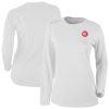 Columbia Atlanta Hawks Women's White Omni Stylish Wick Shotgun Pullover Top