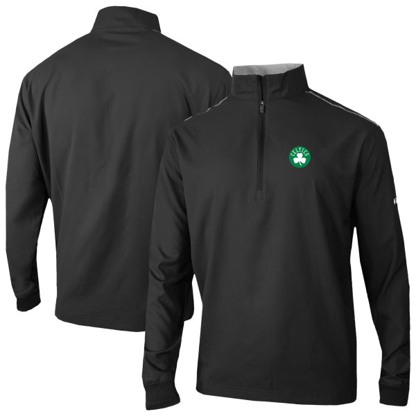 Columbia Boston Celtics Black Bogey's Gorgeous Paradise Quarter Zip Pullover