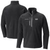 Columbia Boston Celtics Black Fast Trek III Half Elegant Zip Fleece Pullover