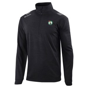 Columbia Boston Celtics Unique Black Oakland Downs Quarter Zip Pullover