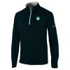 Columbia Boston Elegant Celtics Black Omni Wick Wickhams Hills Quarter Zip Pullover Top