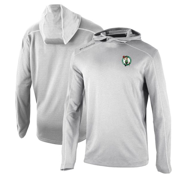 Columbia Boston Celtics Gray Shotgun Pullover Hoodie Trendy