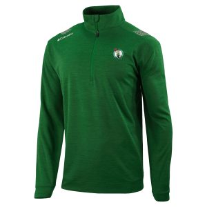 Columbia Boston Celtics Green Oakland Downs Quarter Zip Pullover Trendy