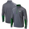Columbia Boston Celtics Heathered Gray/Green Omni Wick Shotgun 2.0 Quarter Chic Zip Pullover Top