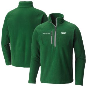Columbia Boston Celtics Kelly Unique Green Fast Trek III Half Zip Fleece Pullover