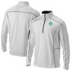 Columbia Boston Celtics White Omni Wick Shotgun Quarter Eye - catching Zip Pullover