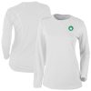 Columbia Boston Celtics Women's White Omni Wick Shotgun Pullover Stylish Top