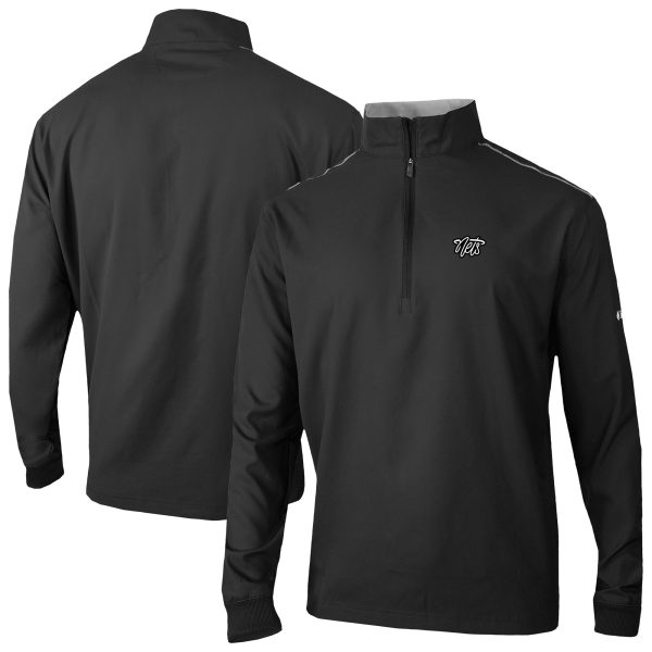 Columbia Brooklyn Nets Black Bogey's Paradise Quarter Zip Fabulous Pullover