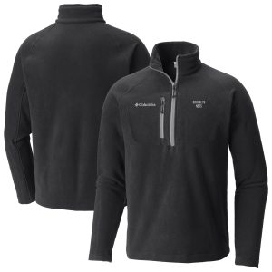 Columbia Brooklyn Nets Black Fast Trek III Half Zip Fleece Pullover Gorgeous