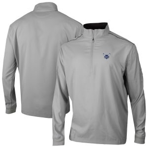 Columbia Charlotte Eye - catching Hornets Gray Bogey's Paradise Quarter Zip Pullover