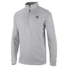 Columbia Charlotte Hornets Gray Oakland Elegant Downs Quarter Zip Pullover