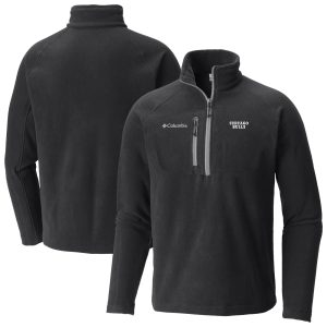 Columbia Chicago Bulls Chic Black Fast Trek III Half Zip Fleece Pullover