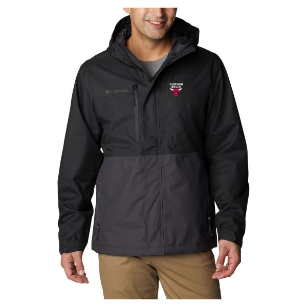 Columbia Chicago Bulls Black Hikebound Full Zip Jacket Premium