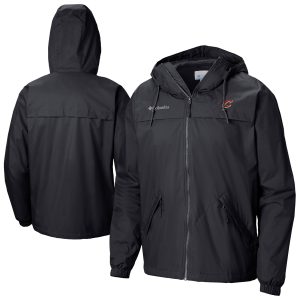 Columbia Cleveland Cavaliers Black Oroville Creek Lined Full Chic Zip Jacket