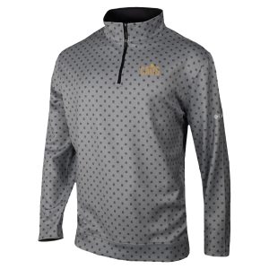 Columbia Cleveland Cavaliers Gray Omni Wick Wickhams Hills Quarter Fabulous Zip Pullover Top