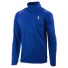 Columbia Gorgeous Dallas Mavericks Blue Oakland Downs Quarter Zip Pullover