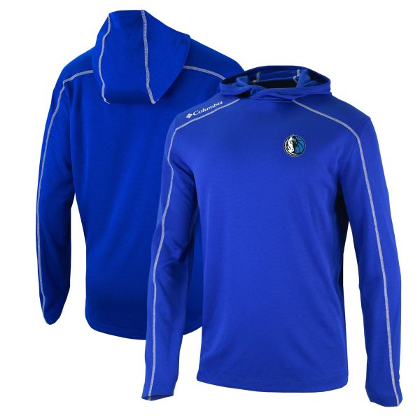Columbia Dallas Mavericks Gorgeous Blue Shotgun Pullover Hoodie