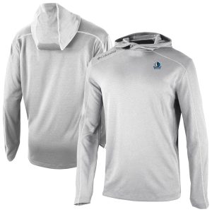 Columbia Dallas Mavericks Gray Omni Wick Shotgun Pullover Hoodie Fabulous