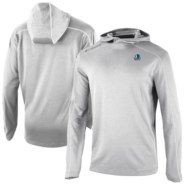 Columbia Dallas Mavericks Gray Omni Wick Shotgun Pullover Hoodie Fabulous