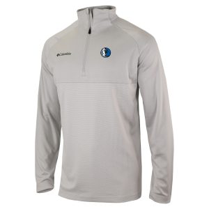 Columbia Dallas Mavericks Navy Rockin' It Raglan Long Sleeve Quarter Zip Pullover Unique