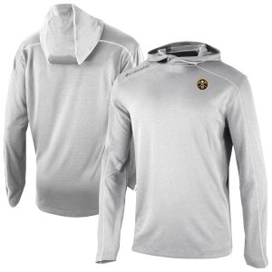 Columbia Denver Nuggets Gray Omni Wick Shotgun Stylish Pullover Hoodie