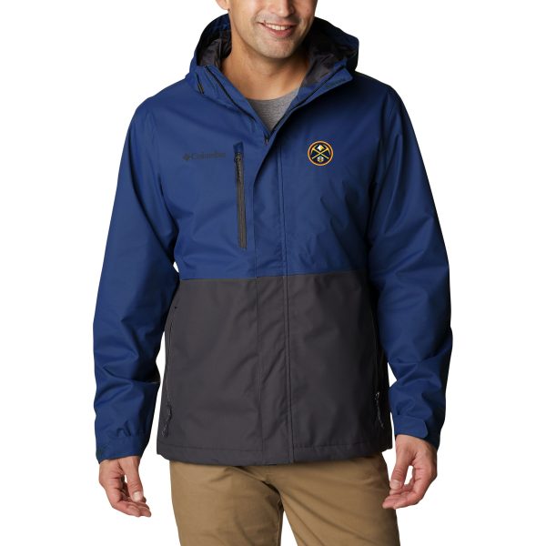 Columbia Fabulous Denver Nuggets Navy Hikebound Full Zip Jacket