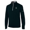 Columbia Golden State Warriors Black Omni Elegant Wick Wickhams Hills Quarter Zip Pullover Top