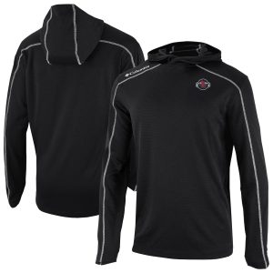 Columbia Houston Rockets Black Gorgeous Omni Wick Shotgun Pullover Hoodie