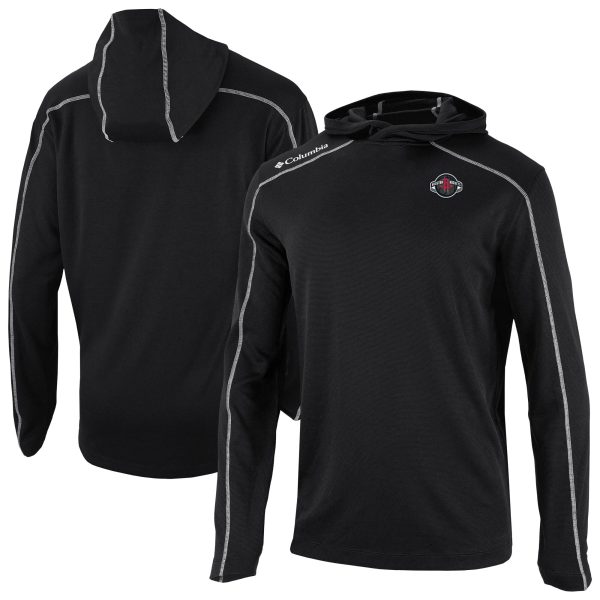 Columbia Houston Rockets Black Gorgeous Omni Wick Shotgun Pullover Hoodie