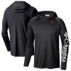 Columbia Houston Rockets Black PFG Fabulous Super Terminal Tackle Hoodie