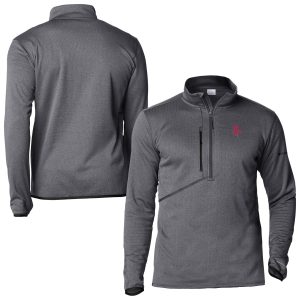 Columbia Houston Rockets Black Park View Fleece Half Zip Gorgeous Top