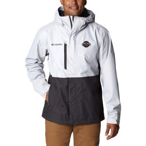 Columbia Houston Rockets White Omni Tech Stylish Hikebound Full Zip Jacket