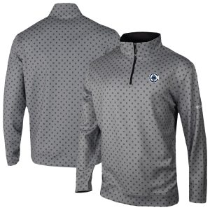 Columbia LA Clippers Gray Stylish Wickham Hills Omni Wick Quarter Zip Jacket