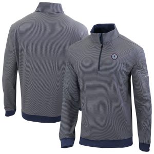 Columbia LA Clippers Navy Omni Wick Even Lie Quarter Gorgeous Zip Top