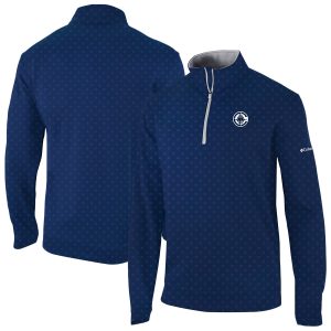 Columbia LA Clippers Navy Wickham Hills Omni Chic Wick Quarter Zip Jacket