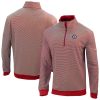 Columbia LA Clippers Red Omni Wick Even Lie Quarter Premium Zip Top