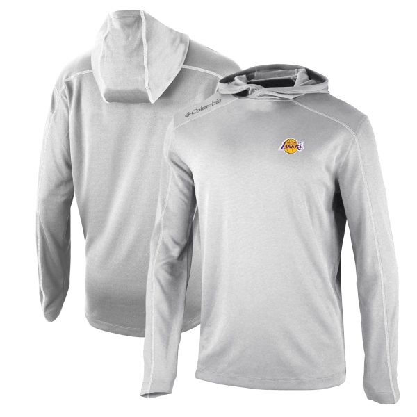Columbia Los Premium Angeles Lakers Gray Shotgun Pullover Hoodie