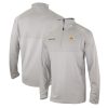 Columbia Chic Los Angeles Lakers Heather Gray Omni Wick Rockin' It Quarter Zip Pullover Top