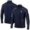 Columbia Memphis Grizzlies Navy Trendy Omni Wick Shotgun Quarter Zip Jacket