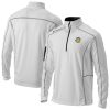Columbia Memphis Grizzlies White Omni Wick Shotgun Quarter Zip Jacket Stylish