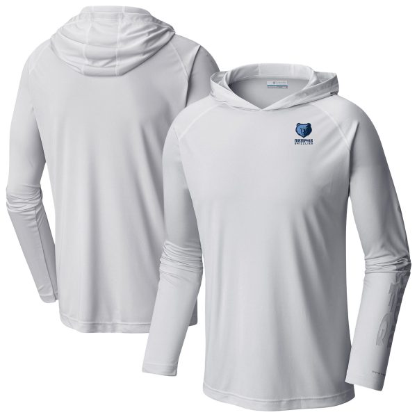 Columbia Memphis Grizzlies Fabulous White PFG Super Terminal Tackle Hoodie