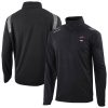 Columbia Miami Heat Stylish Black Oakland Downs Omni Wick Quarter Zip Top