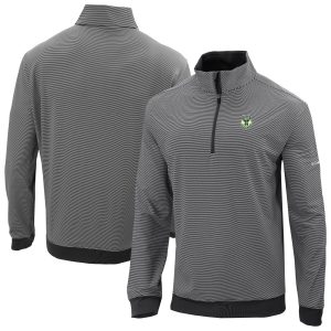 Columbia Milwaukee Unique Bucks Black Omni Wick Even Lie Quarter Zip Top