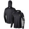 Columbia Milwaukee Bucks Black Terminal Eye - catching Tackle Long Sleeve Hoodie T Shirt