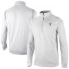 Columbia Milwaukee Bucks White Oakland Downs Omni Wick Quarter Premium Zip Top