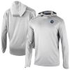Columbia Minnesota Timberwolves Gray Omni Wick Stylish Shotgun Pullover Hoodie
