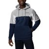 Columbia Minnesota Stylish Timberwolves Navy Men's Lodge Quarter Zip Hoodie