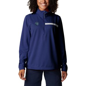 Columbia Minnesota Timberwolves Women's Navy Skiff Premium Guide Fleece