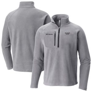 Columbia New Orleans Pelicans Gray Premium Fast Trek III Half Zip Fleece Pullover